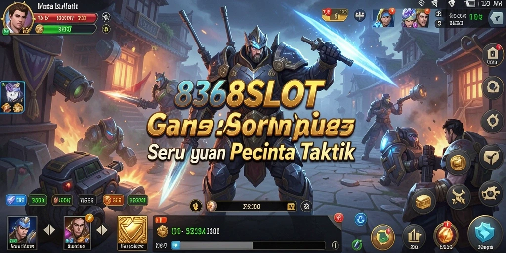 Gambaran menarik dari gameplay strategis 8368SLOT.