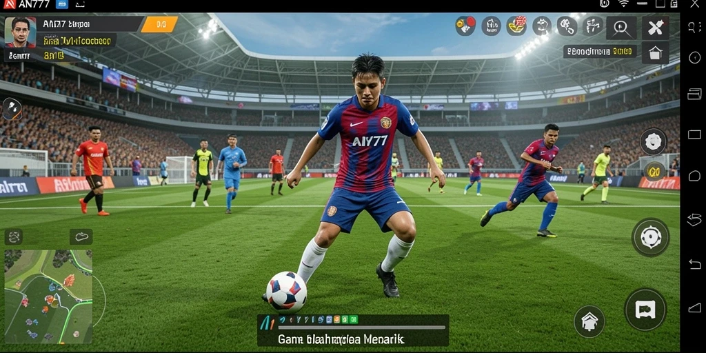 Tampilan gameplay AN777 yang menakjubkan dalam pertandingan olahraga.