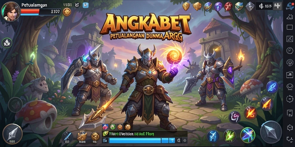 Gameplay seru dengan berbagai karakter dan pertempuran epik.
