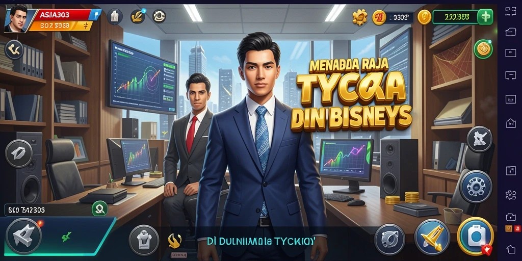 Tampilan gameplay Tycoon yang menarik dan interaktif dari ASIA303.