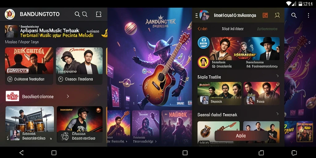 Screenshot utama BANDUNGTOTO menunjukkan pengalaman gameplay musik yang seru.