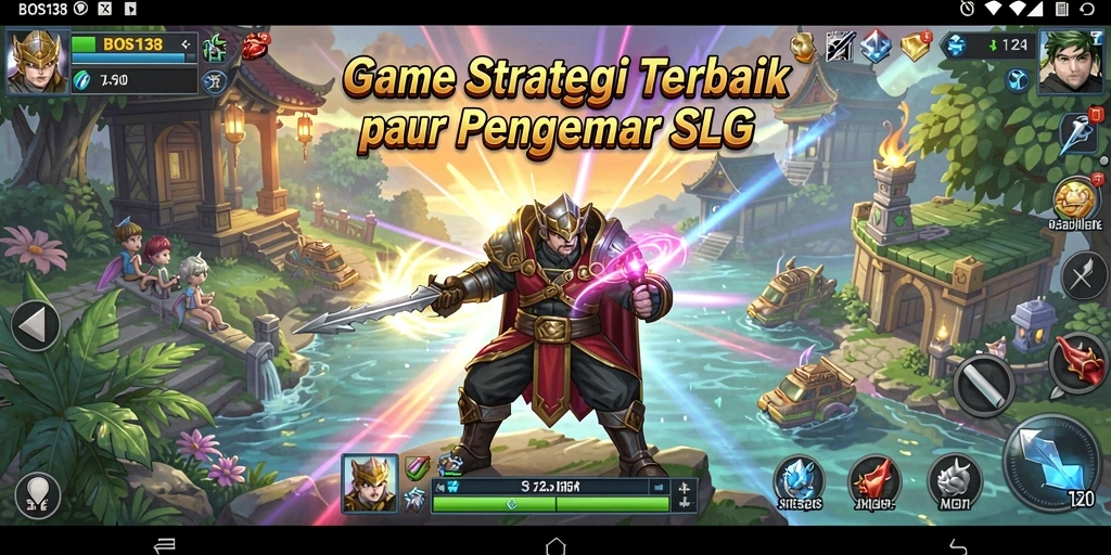 Tampilan gameplay seru dan mendebarkan di BOS138.
