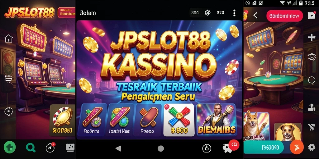 Tampilan gameplay JPSLOT88 yang mendebarkan dan penuh warna.