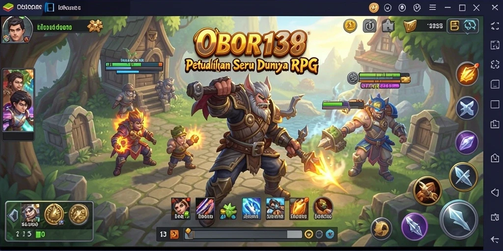 Tampilan gameplay seru dalam OBOR138 dengan aksi yang mendebarkan.
