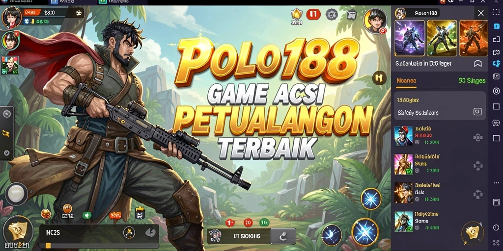 Tampilan heroik dalam aksi gameplay POLO188 yang mengesankan.