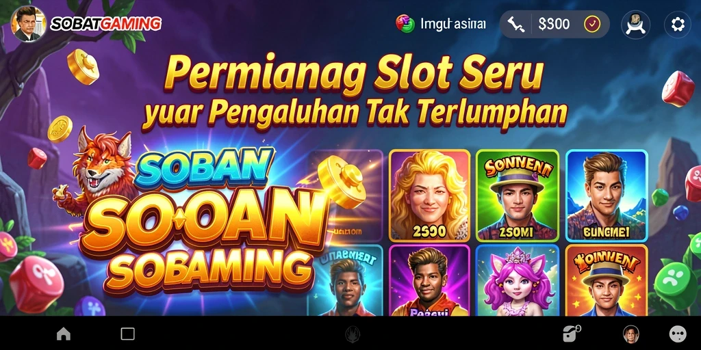 Screenshot SOBATGAMING menampilkan gameplay Slot yang menarik dan memikat.