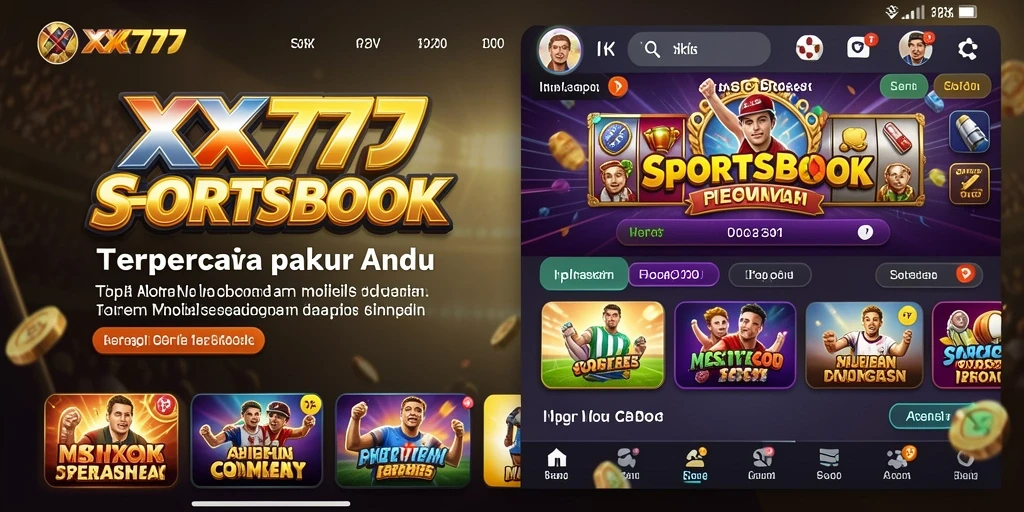 Gambaran gameplay menarik dari aplikasi taruhan XXX777.